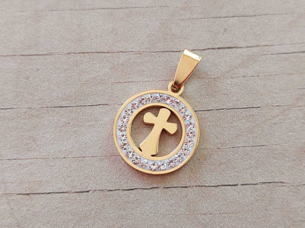 CHARMS CROSS/ZIRCONIA