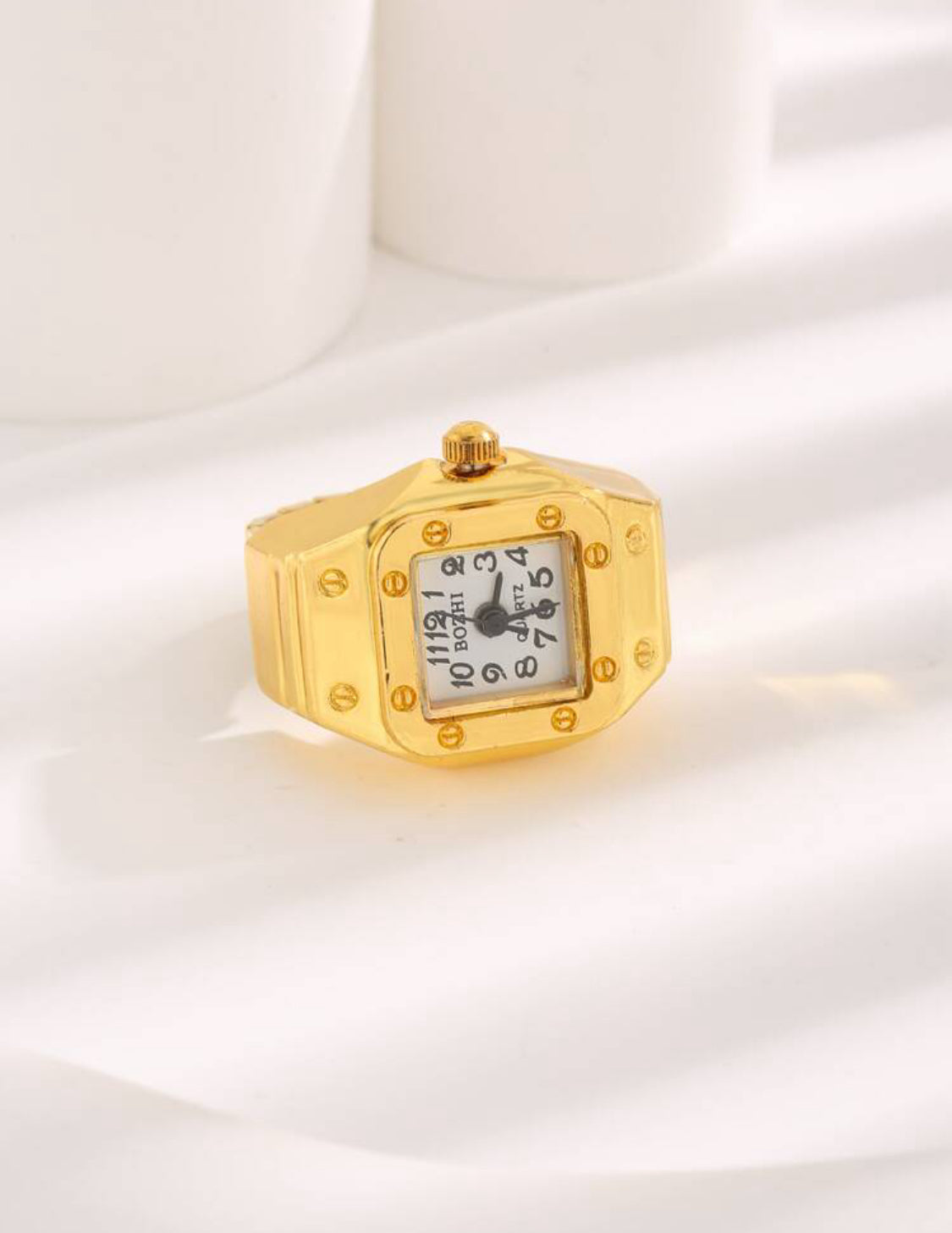 RING WATCH WHITE