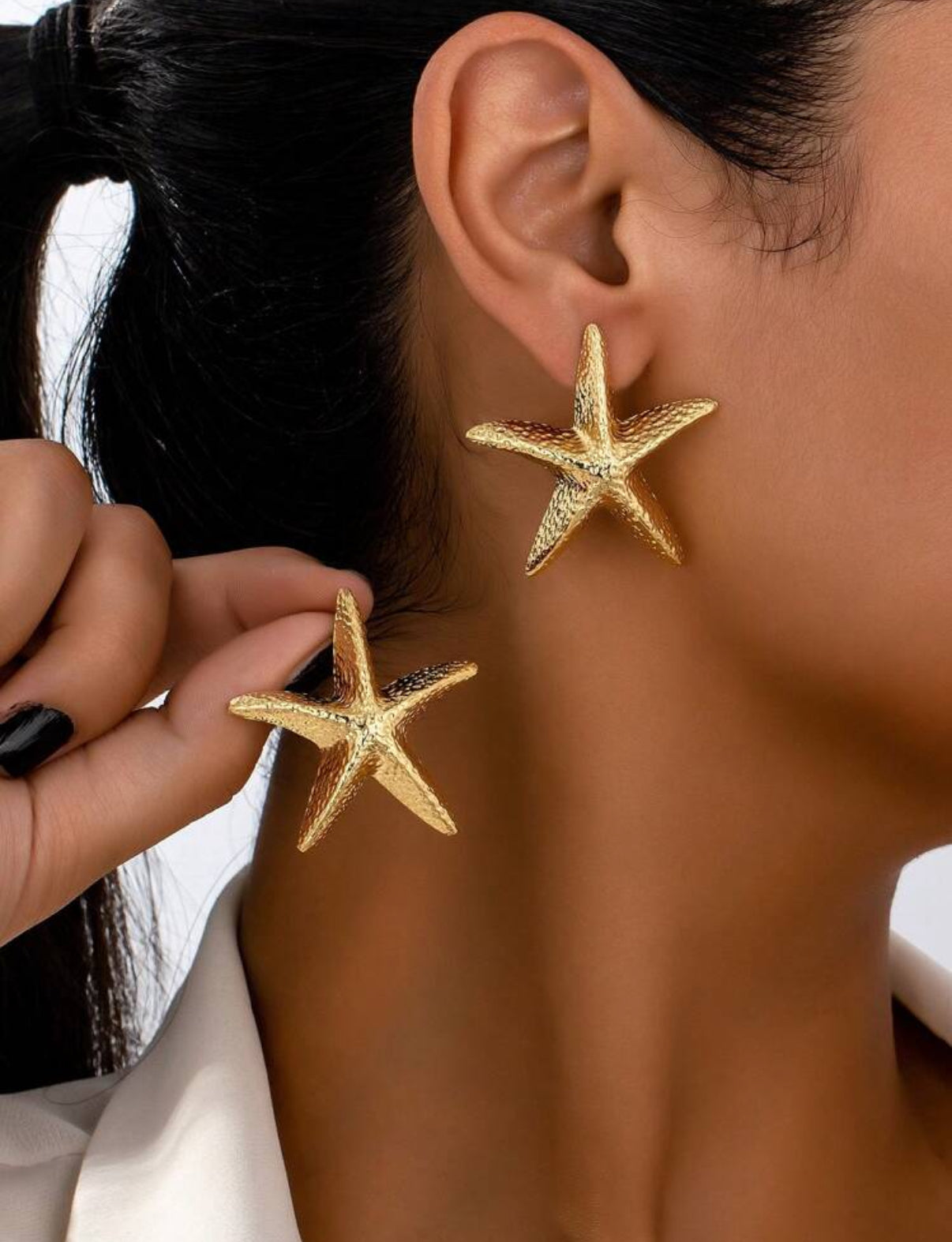 OCEAN EARRING ( LARGE)