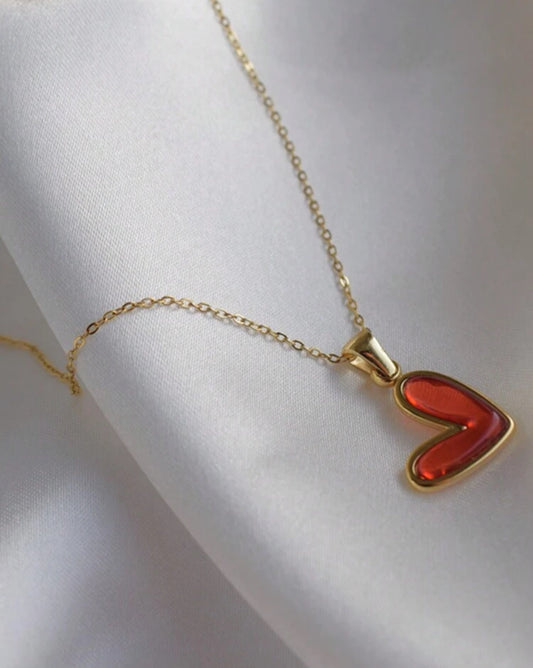 FIRE HEART NECKLACE