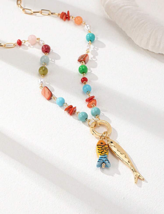 COLORES FISH NECKLACE