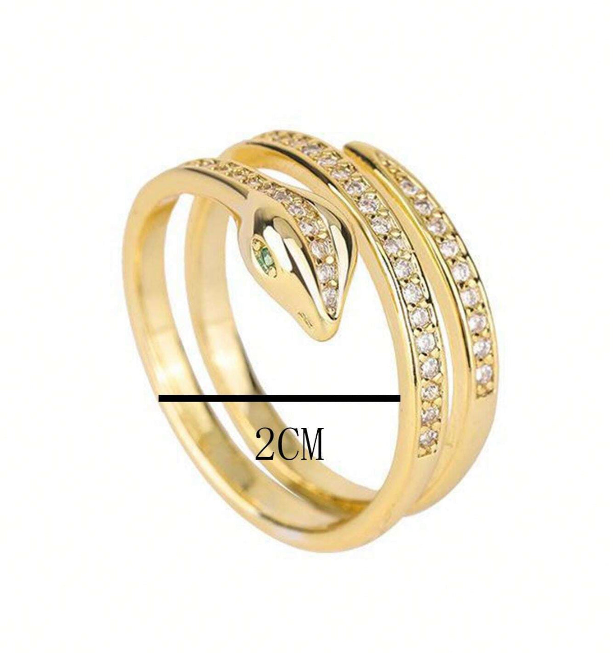 SPARKY SNAKE RING
