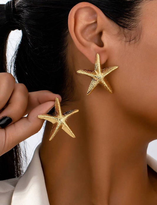 OCEAN EARRING ( LARGE)