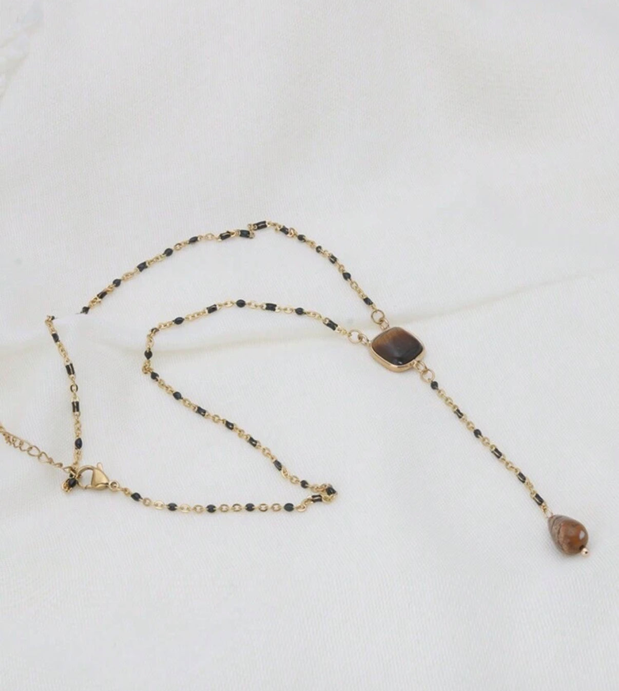 OJO DE TIGRE NECKLACE