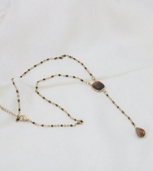 OJO DE TIGRE NECKLACE